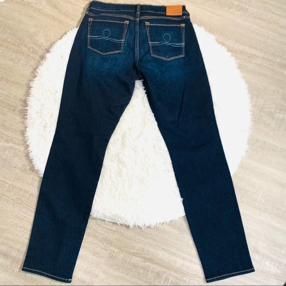 Lucky Brand Sofia Skinny Dark Blue Jeans Size 28 - Picture 4 of 10